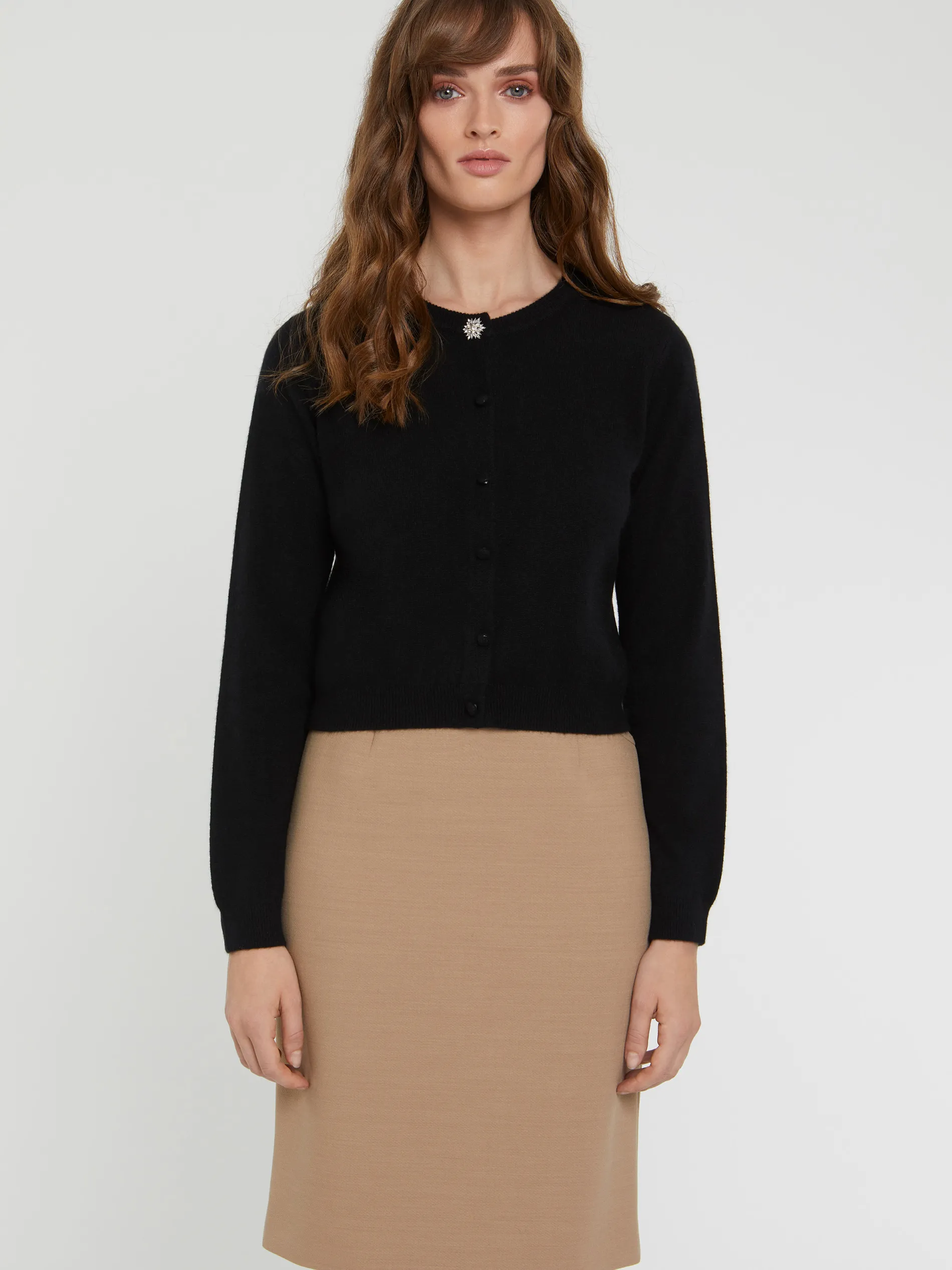 Paule Ka Gilet Court En Cachemire<Femme Pulls Et Cardigans