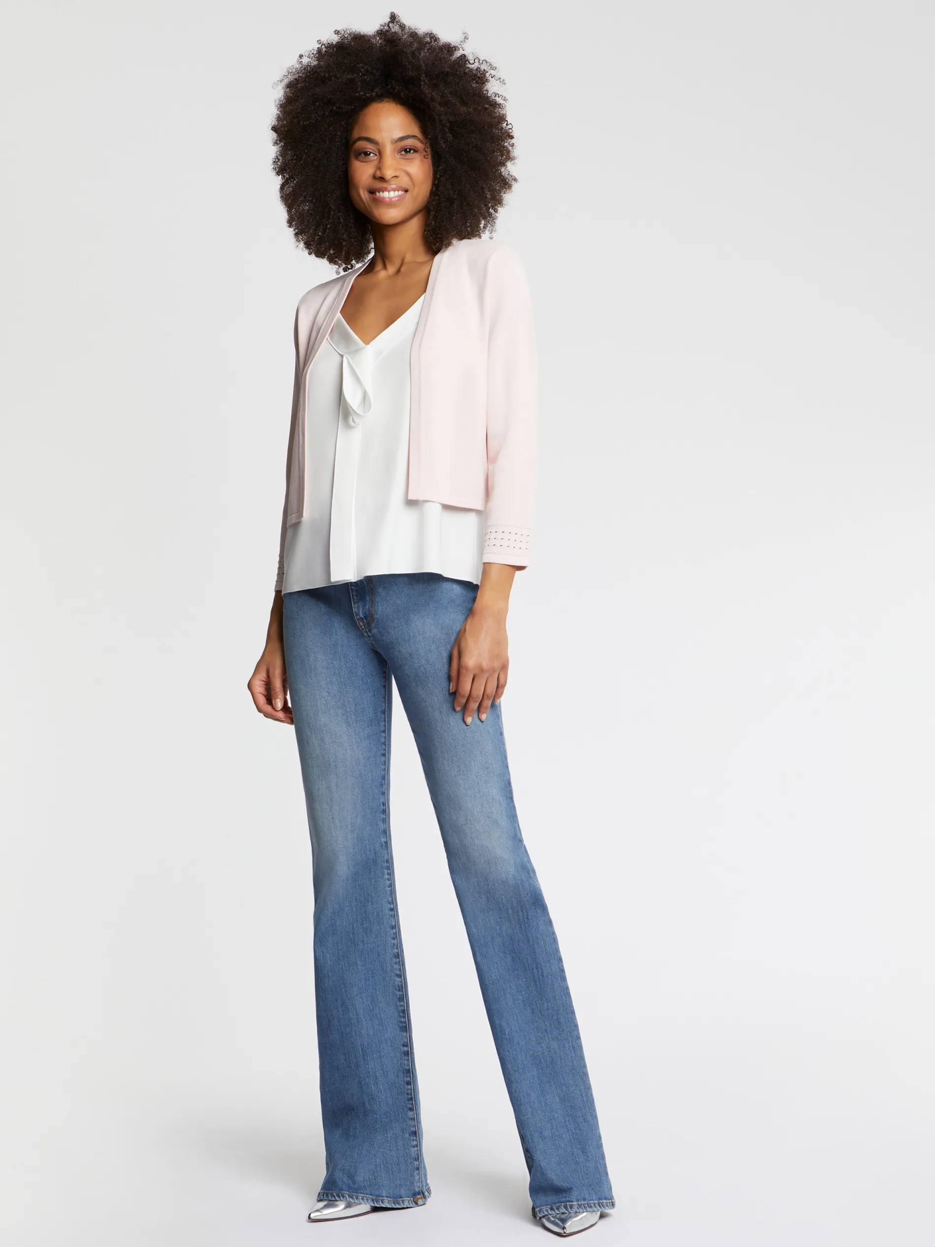 Paule Ka Gilet En Maille Ajouree<Femme Pulls Et Cardigans