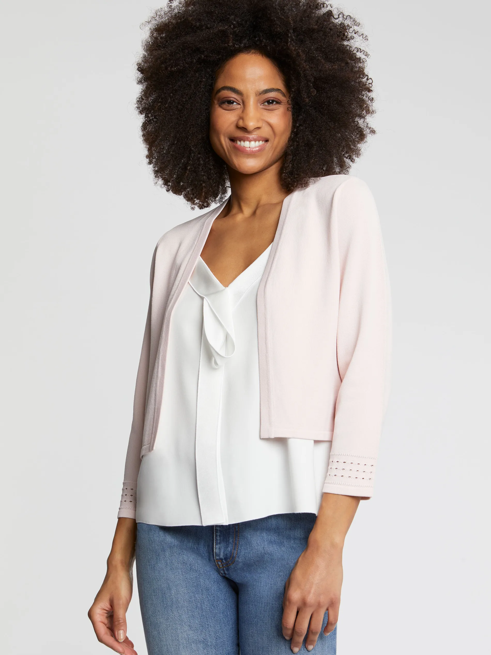 Paule Ka Gilet En Maille Ajouree<Femme Pulls Et Cardigans