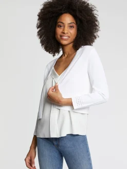 Paule Ka Gilet En Maille Ajouree<Femme Pulls Et Cardigans