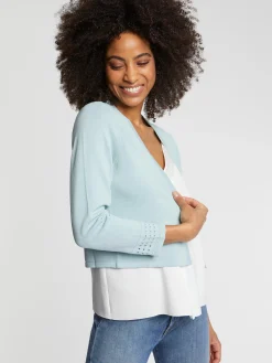 Paule Ka Gilet En Maille Ajouree<Femme Pulls Et Cardigans