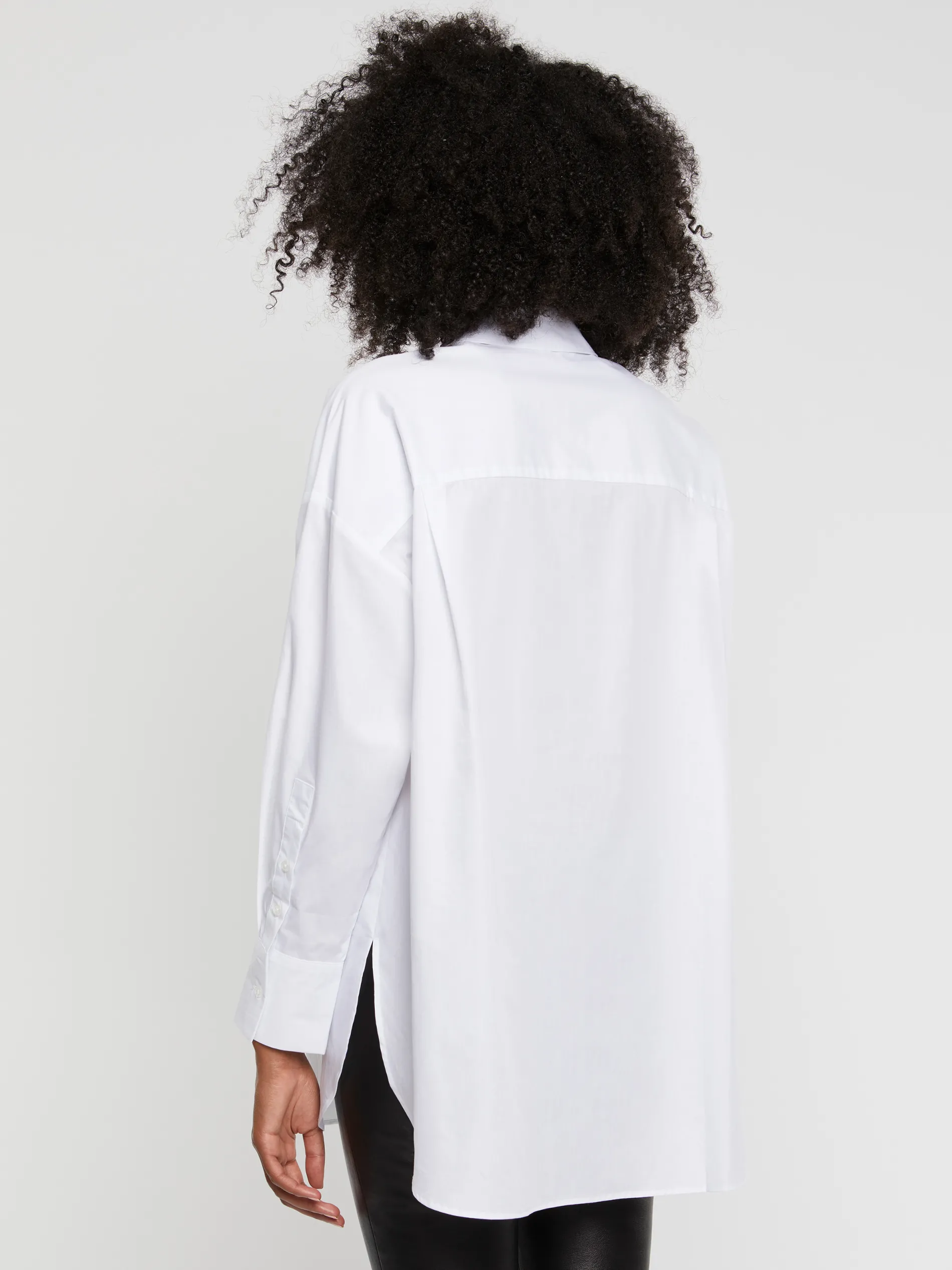Paule Ka Grande Chemise A Poches En Popeline De Coton<Femme Tops