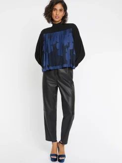Paule Ka Haut En Crepe Envers Satin<Femme Tops