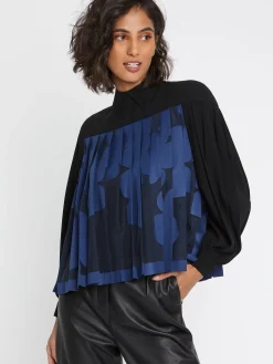 Paule Ka Haut En Crepe Envers Satin<Femme Tops