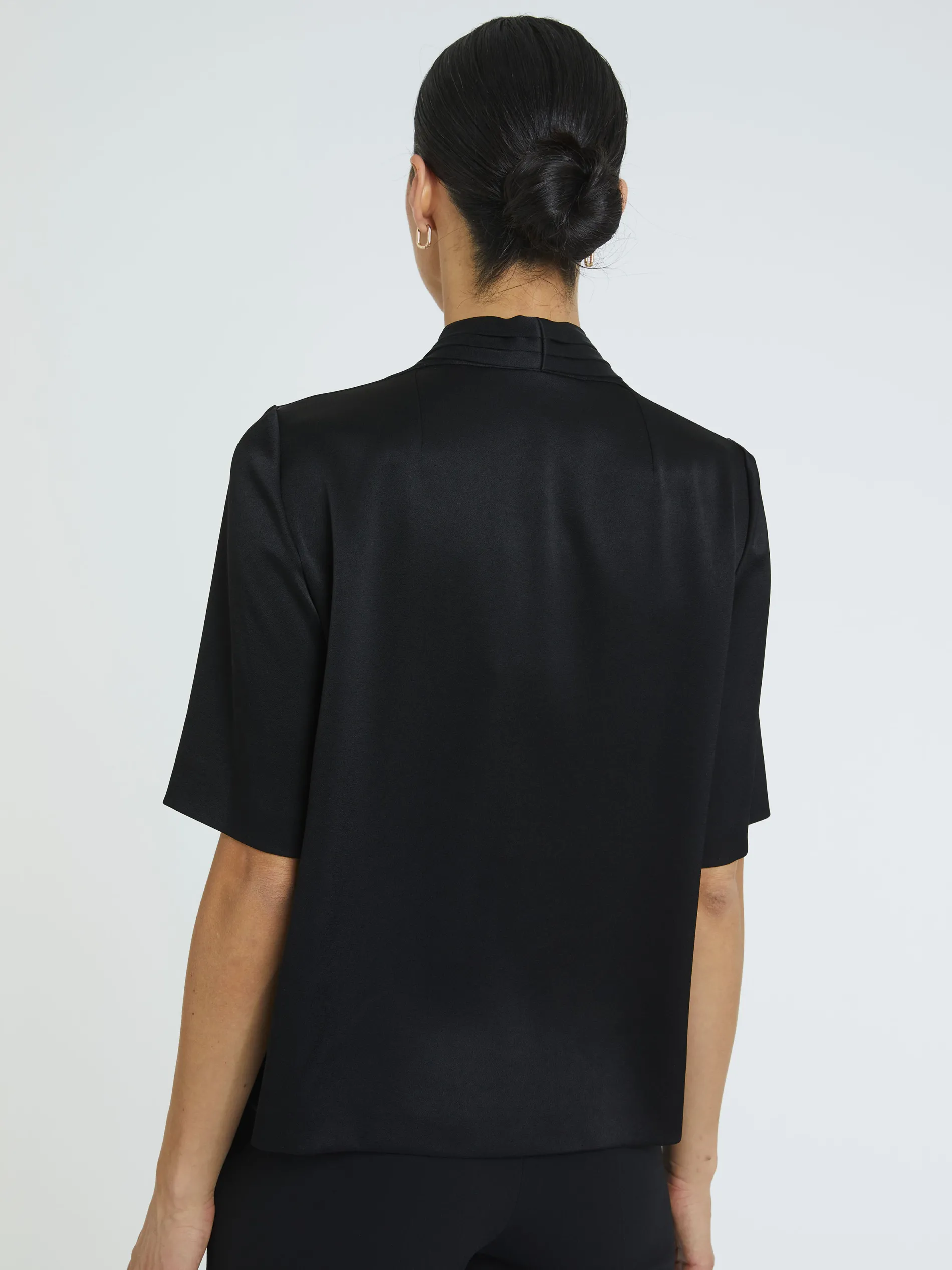 Paule Ka Haut En Crepe Envers Satin<Femme Tops