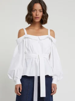 Paule Ka Haut En Popeline De Coton<Femme Tops