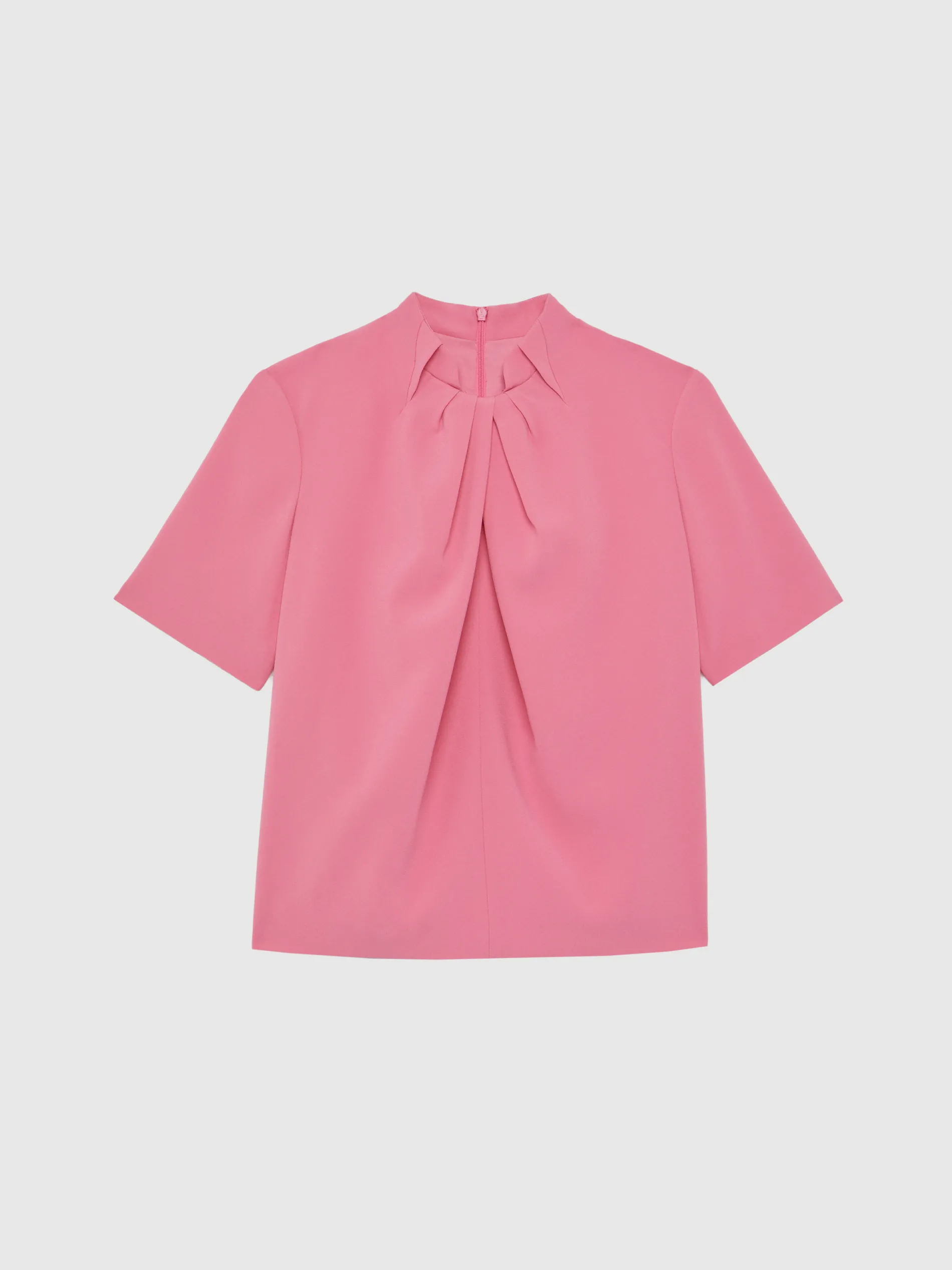 Paule Ka Haut Plisse En Tissu Crepe<Femme Tops
