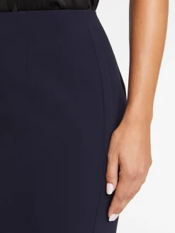 Paule Ka Jupe Courte Coupe Droite En Tissu Crepe<Femme Jupes