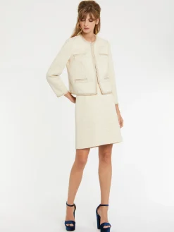 Paule Ka Jupe Courte Trapeze En Tweed<Femme Jupes