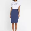 Paule Ka Jupe Crayon En Laine Fine<Femme Jupes