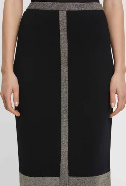 Paule Ka Jupe Crayon En Maille Milano Et Lurex<Femme Jupes