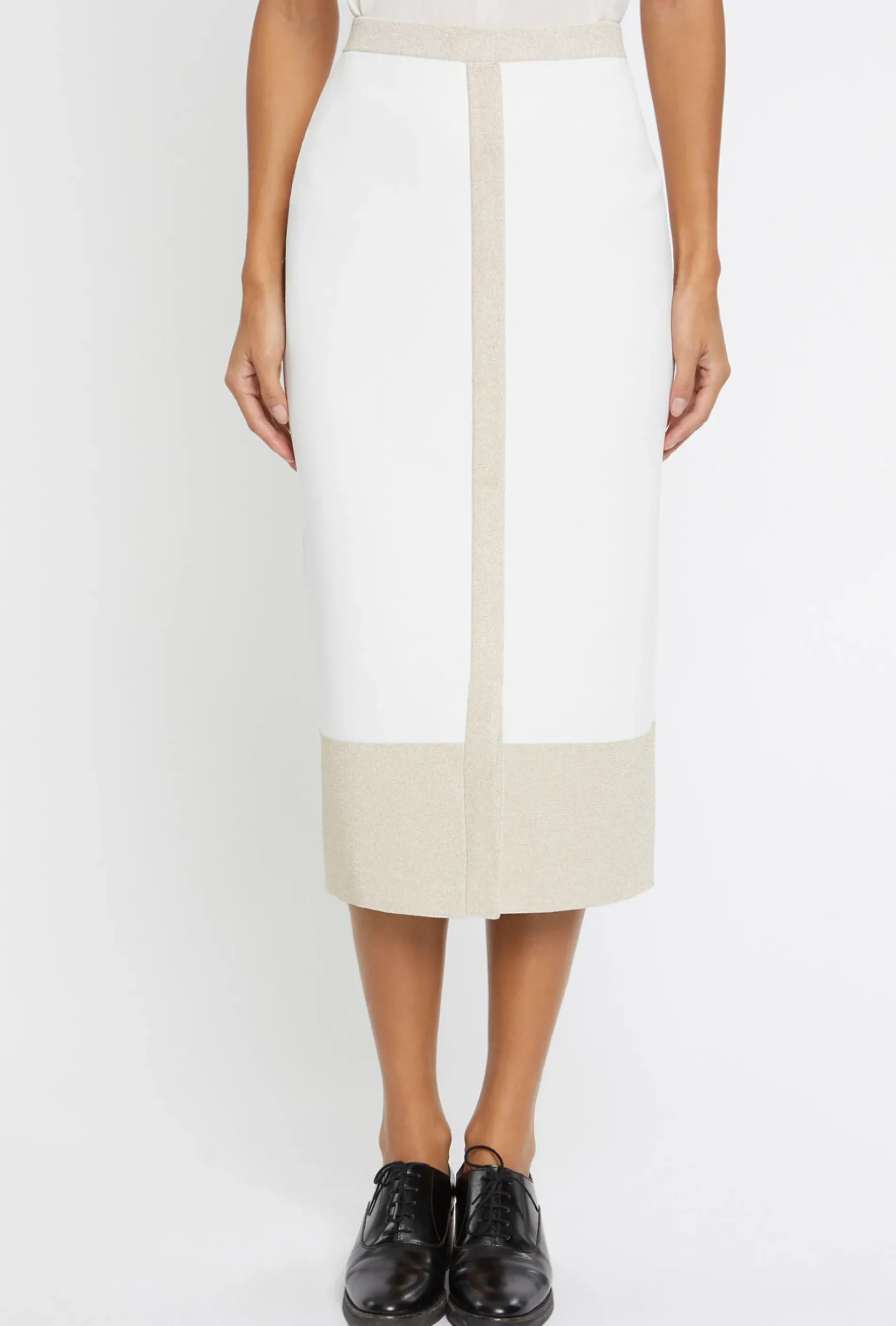 Paule Ka Jupe Crayon En Maille Milano Et Lurex<Femme Jupes