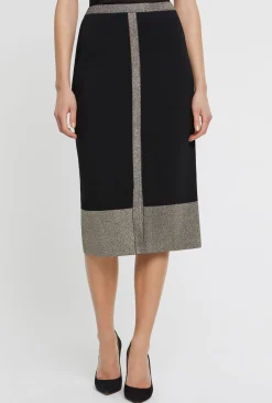 Paule Ka Jupe Crayon En Maille Milano Et Lurex<Femme Jupes