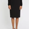 Paule Ka Jupe Crayon Longueur Midi En Maille<Femme Jupes