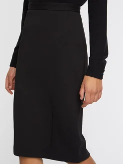 Paule Ka Jupe Crayon Longueur Midi En Maille<Femme Jupes
