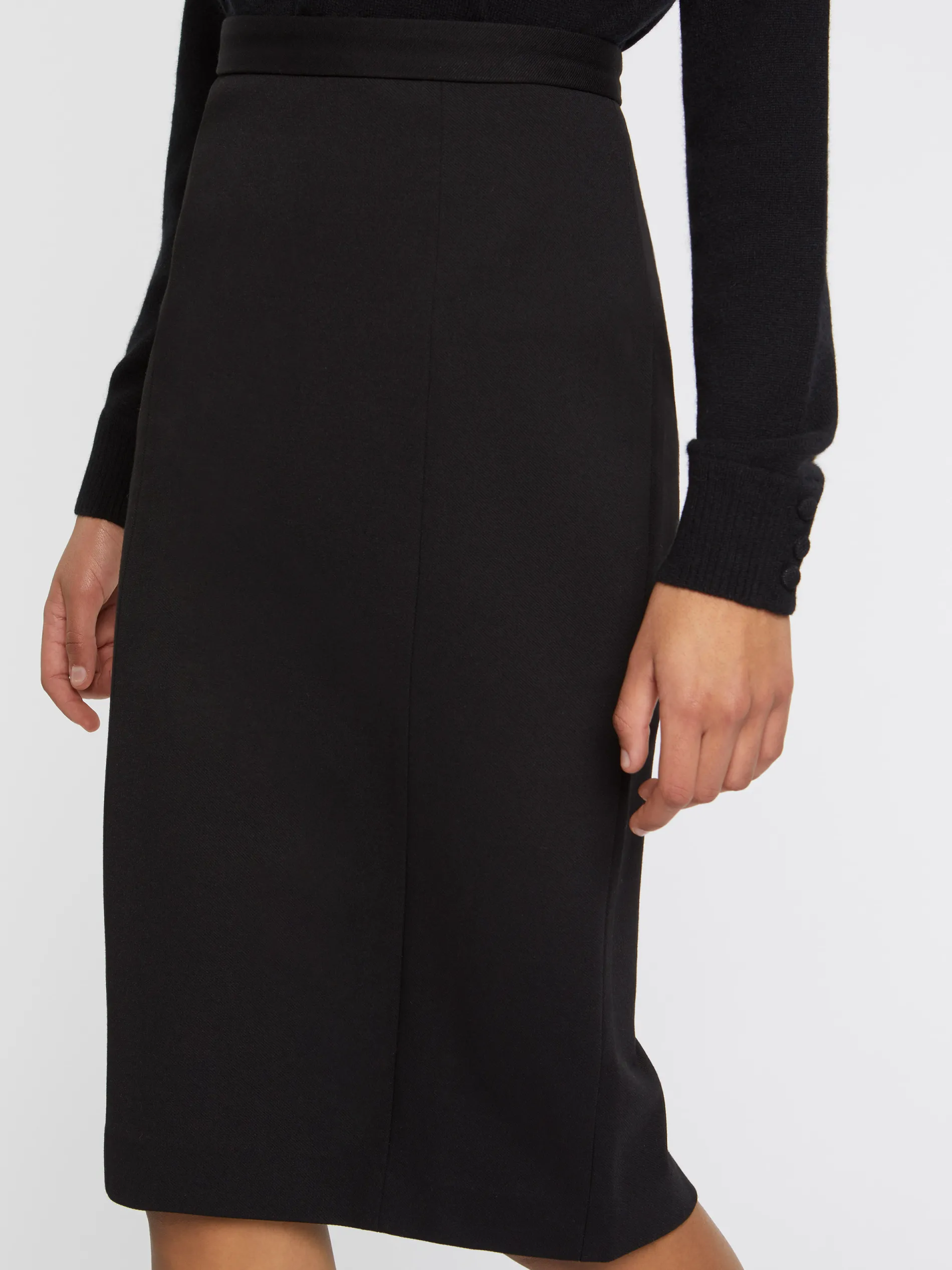 Paule Ka Jupe Crayon Longueur Midi En Maille<Femme Jupes
