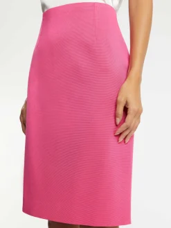 Paule Ka Jupe Droite En Ottoman Stretch<Femme Jupes