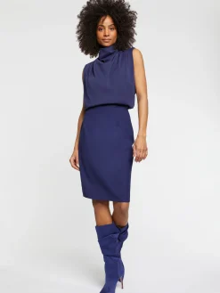 Paule Ka Jupe Droite Mi-Longue En Laine Fine<Femme Jupes