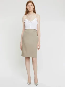 Paule Ka Jupe En Coton Couture<Femme Jupes