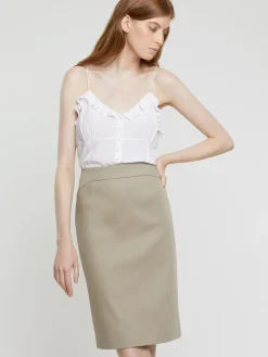 Paule Ka Jupe En Coton Couture<Femme Jupes