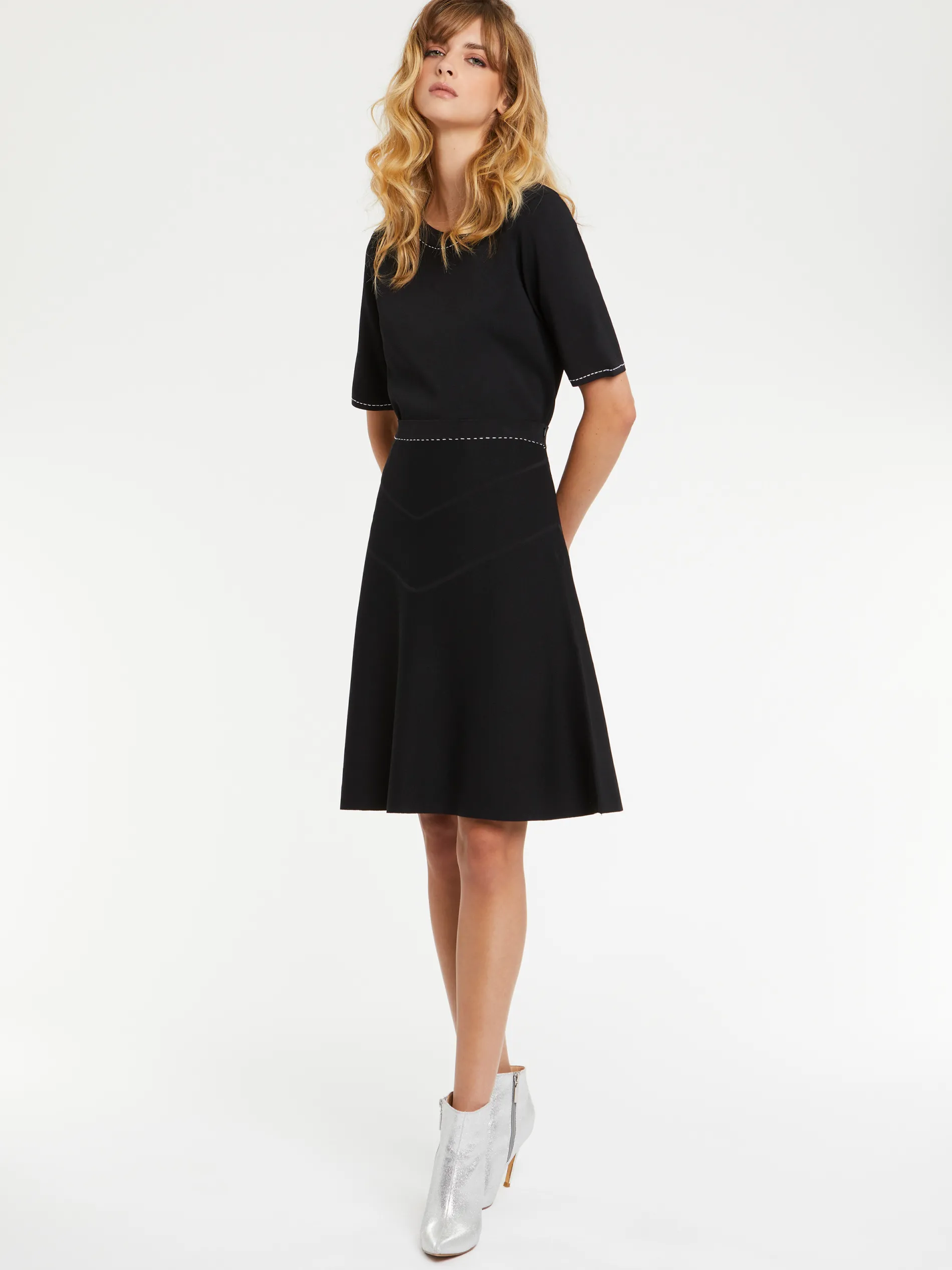 Paule Ka Jupe En Viscose Milano<Femme Jupes
