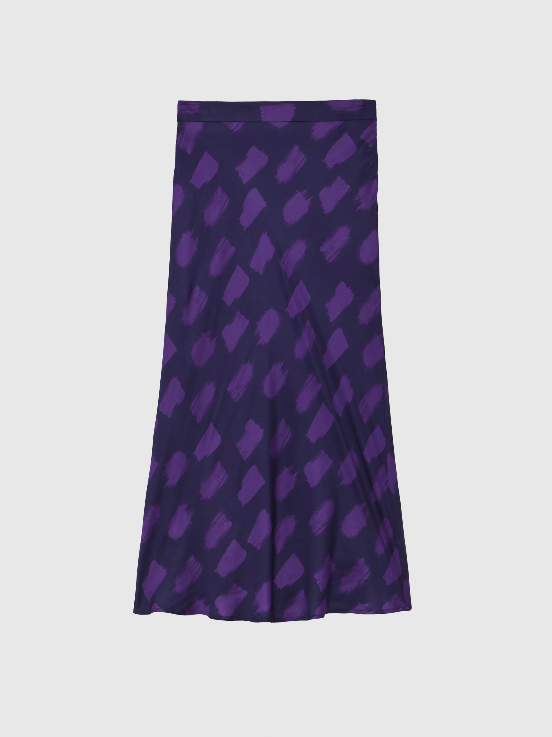 Paule Ka Jupe Mi-Longue En Viscose Imprime Tachete<Femme Jupes