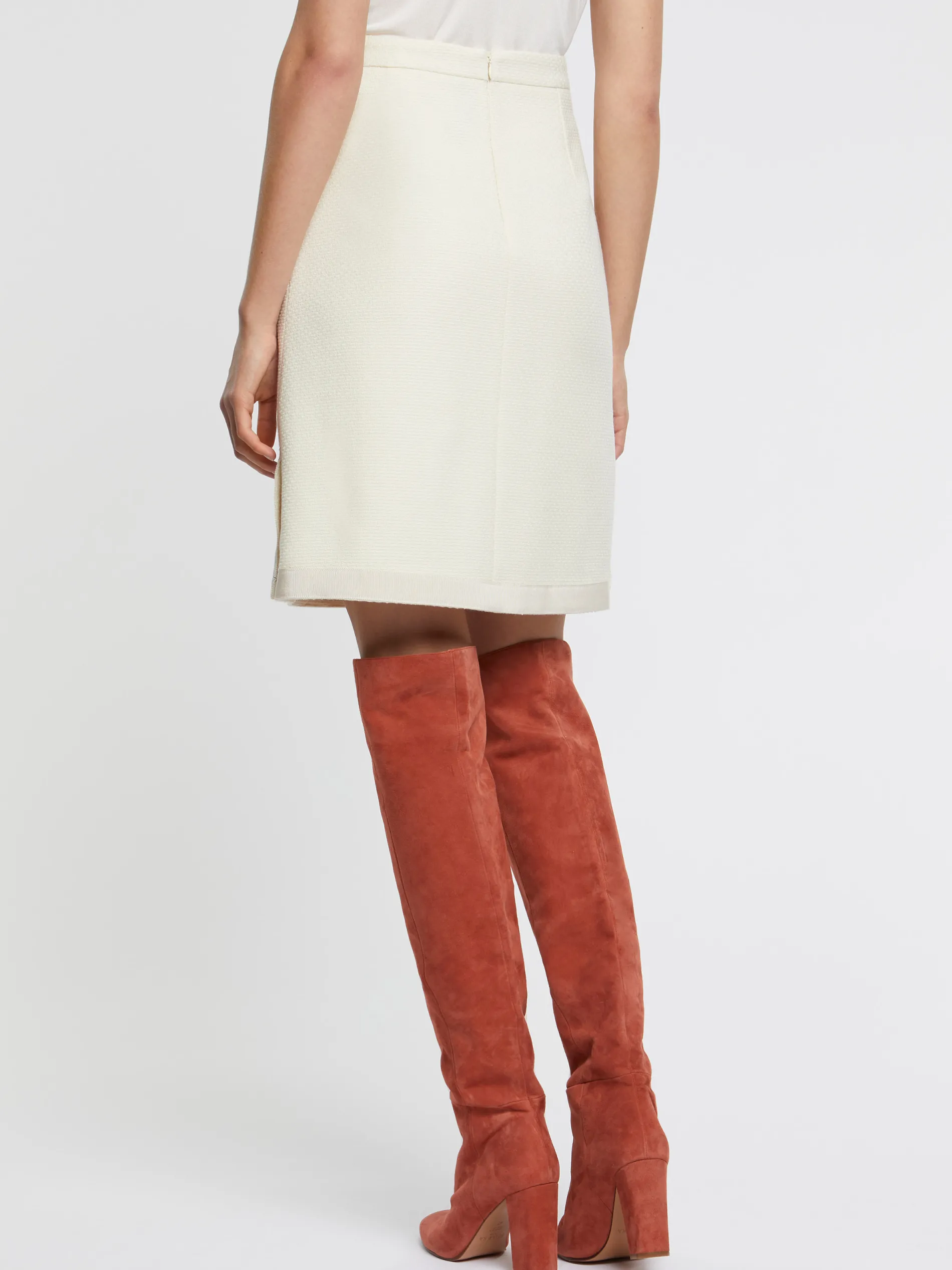 Paule Ka Jupe Trapeze En Laine<Femme Jupes