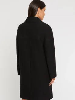 Paule Ka Manteau A Col Claudine En Laine Reliefee<Femme Manteaux