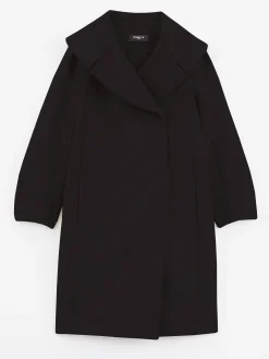 Paule Ka Manteau A Col Xxl En Drap De Laine<Femme Manteaux