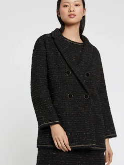 Paule Ka Manteau Bijou En Tweed<Femme Manteaux