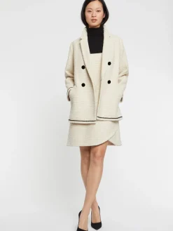Paule Ka Manteau Bijou En Tweed<Femme Manteaux