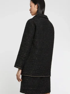 Paule Ka Manteau Bijou En Tweed<Femme Manteaux