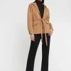 Paule Ka Manteau Court En Laine Et Cachemire<Femme Manteaux