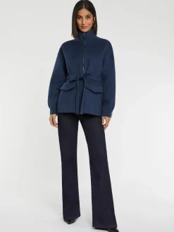 Paule Ka Manteau Court En Laine Et Cachemire<Femme Manteaux