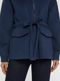 Paule Ka Manteau Court En Laine Et Cachemire<Femme Manteaux