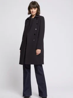 Paule Ka Manteau En Laine A Double Boutonnage<Femme Manteaux