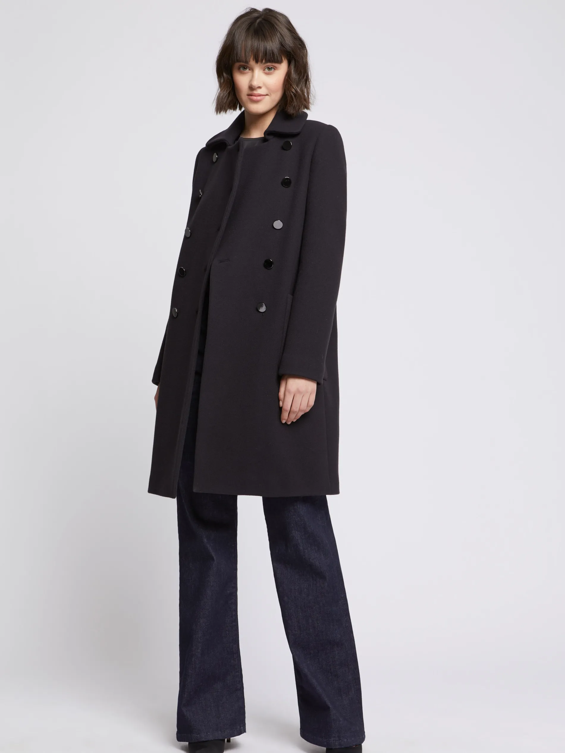 Paule Ka Manteau En Laine A Double Boutonnage<Femme Manteaux