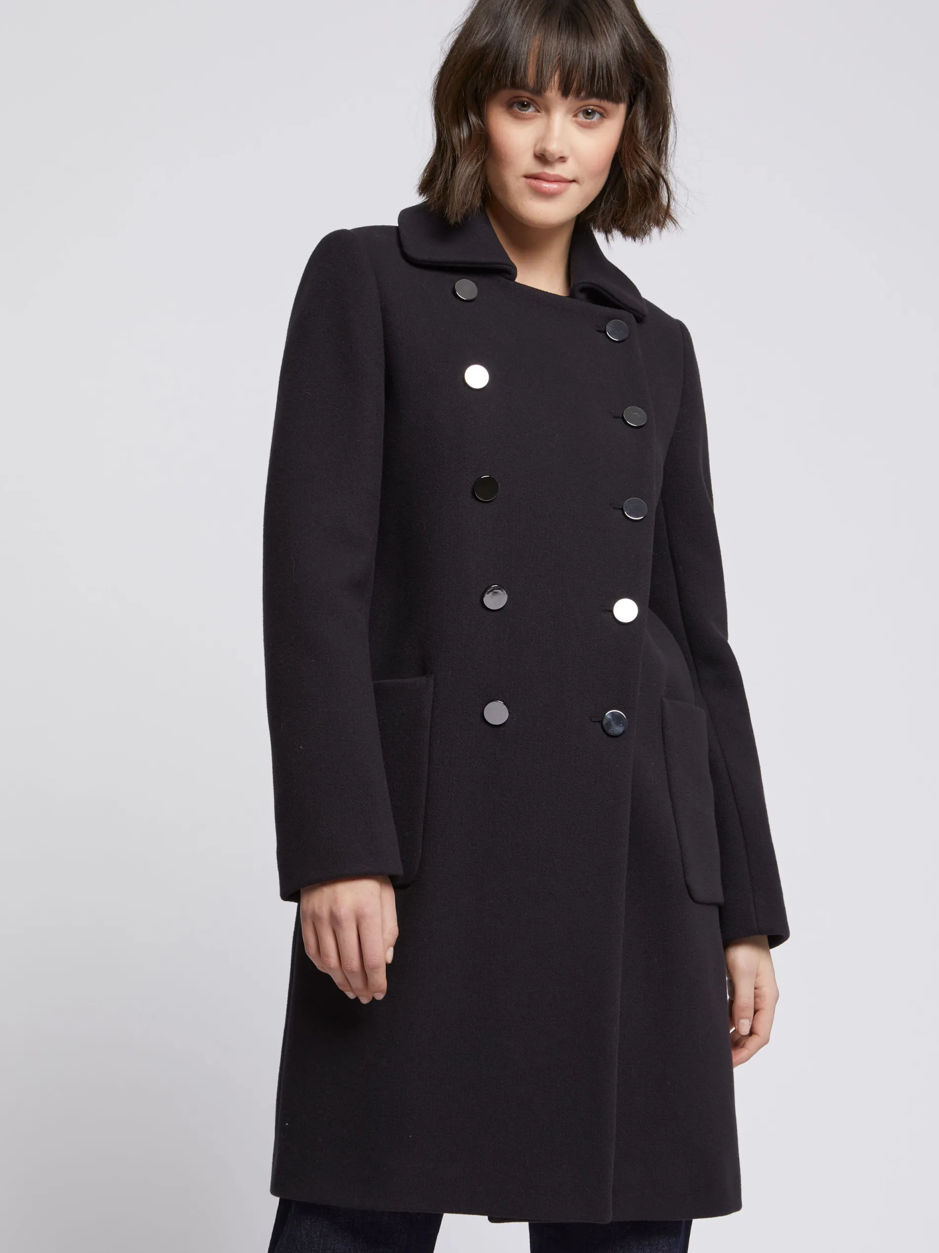 Paule Ka Manteau En Laine A Double Boutonnage<Femme Manteaux