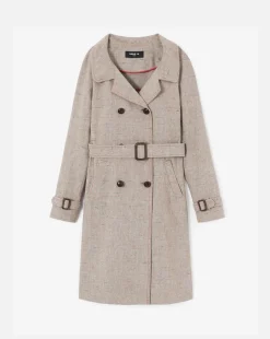 Paule Ka Manteau En Lin<Femme Manteaux
