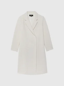 Paule Ka Manteau Long En Tweed<Femme Manteaux