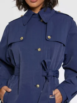 Paule Ka Manteau Long Style Trench<Femme Manteaux