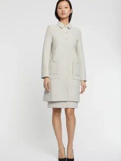 Paule Ka Manteau Mi-Long A Poches<Femme Manteaux