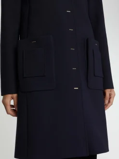 Paule Ka Manteau Mi-Long A Poches<Femme Manteaux
