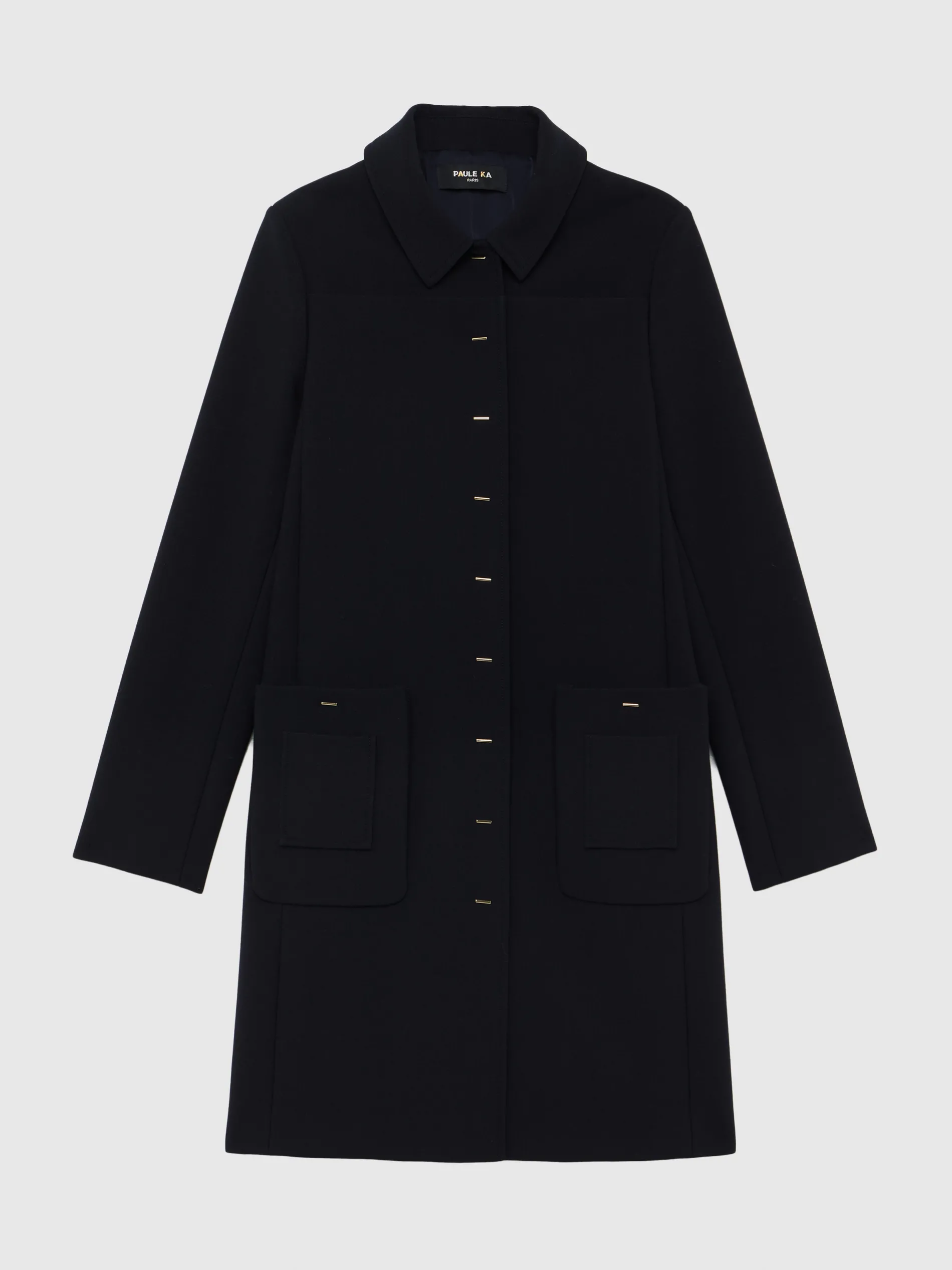 Paule Ka Manteau Mi-Long A Poches<Femme Manteaux