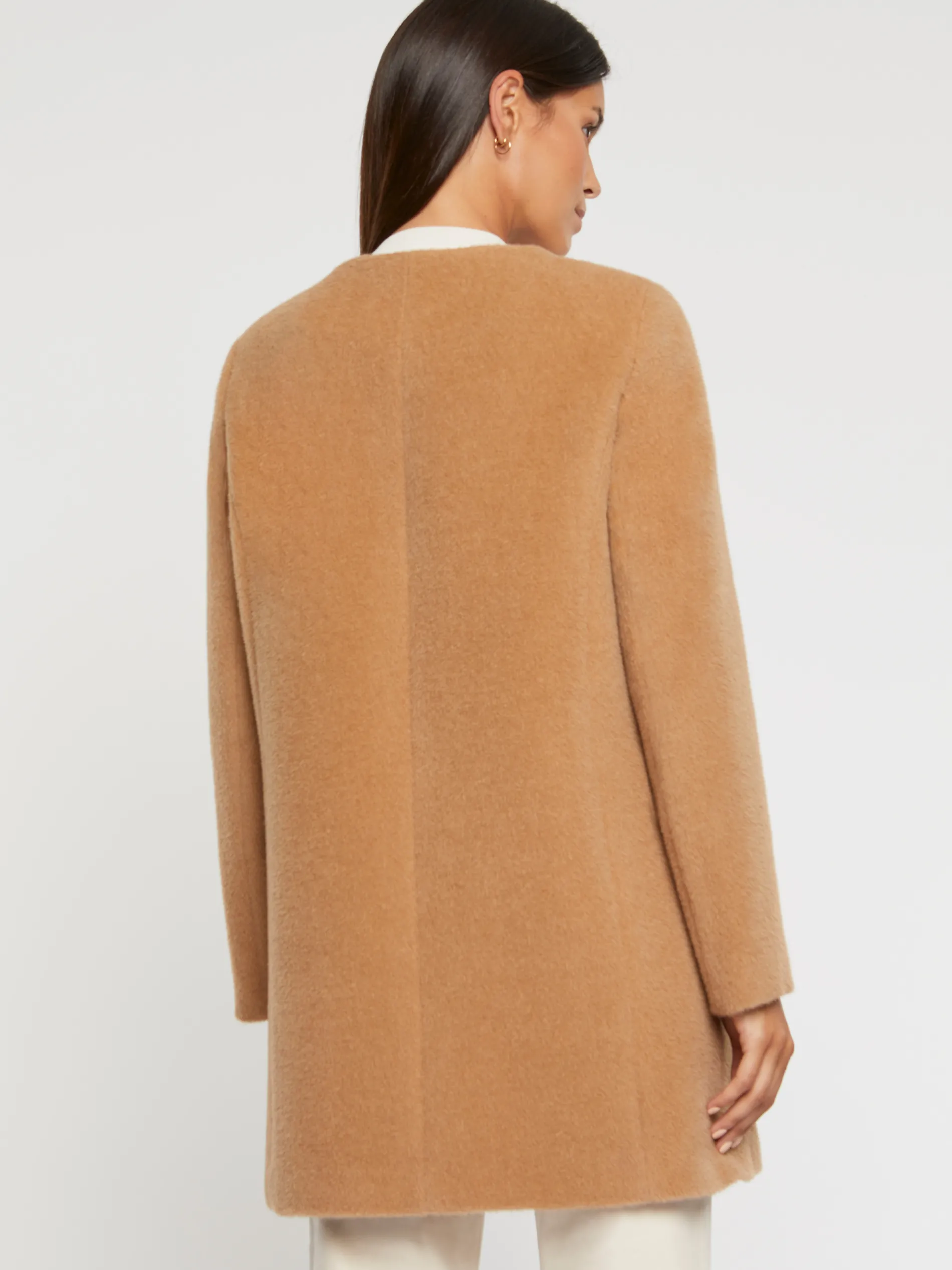 Paule Ka Manteau Mi-Long En Alpaga<Femme Manteaux