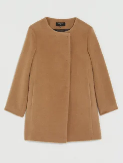 Paule Ka Manteau Mi-Long En Alpaga<Femme Manteaux