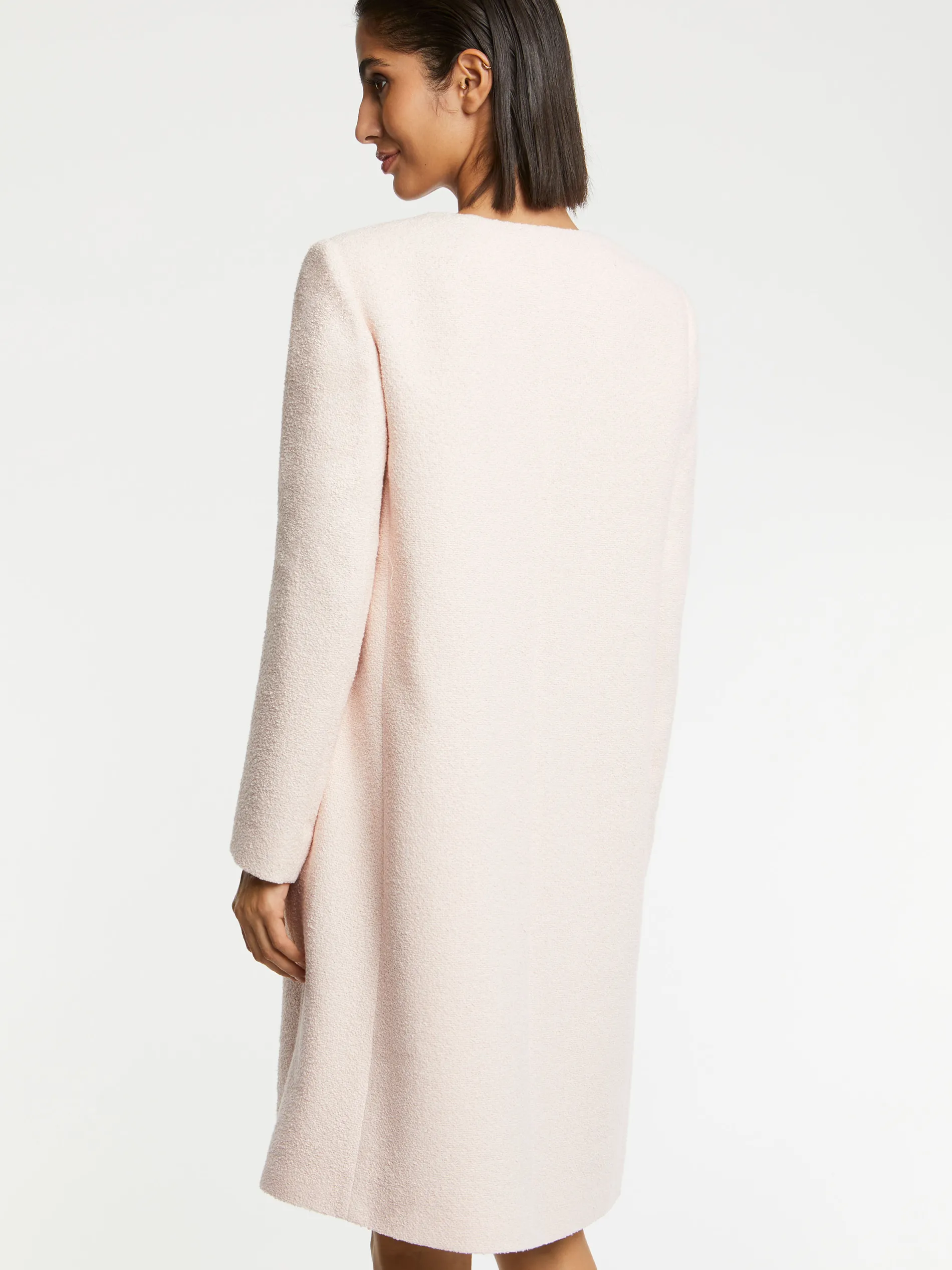 Paule Ka Manteau Mi-Long En Coton Crepe<Femme Manteaux
