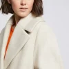 Paule Ka Manteau Mi-Long En Drap De Laine<Femme Manteaux