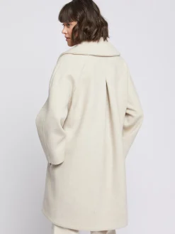 Paule Ka Manteau Mi-Long En Drap De Laine<Femme Manteaux
