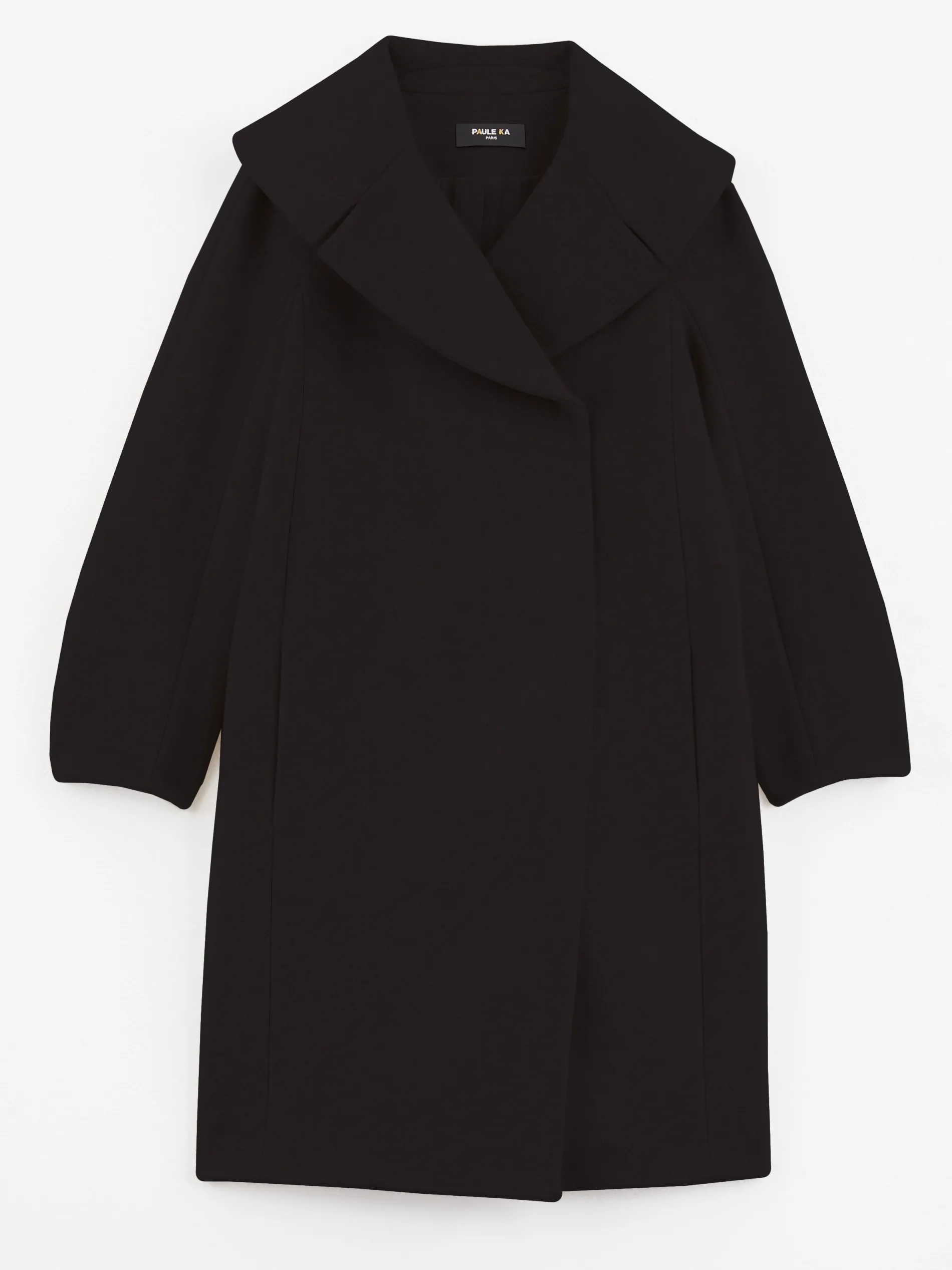 Paule Ka Manteau Mi-Long En Drap De Laine<Femme Manteaux